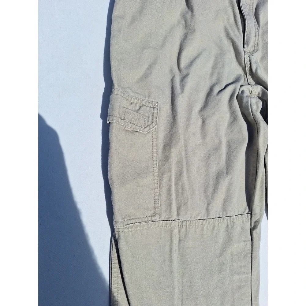 5.11 Tactical Series Pant Men 34x36 Khaki Cargo TacLite Pro‎ RipStop Double Knee